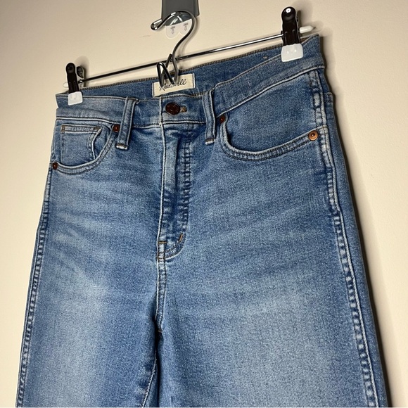 MADEWELL Stovepipe Medium Wash Blue Jeans - Picture 3 of 7